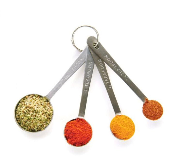 Round 4pc SS Measuring Spoon Set